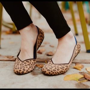 Rothy’s Leopard Print Flats Size 8.5